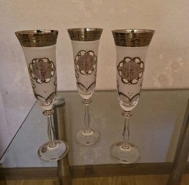 tort qablari: Tort və şiriniyyat qabı, rəng - Ağ, Xrustal, Rusiya — 1