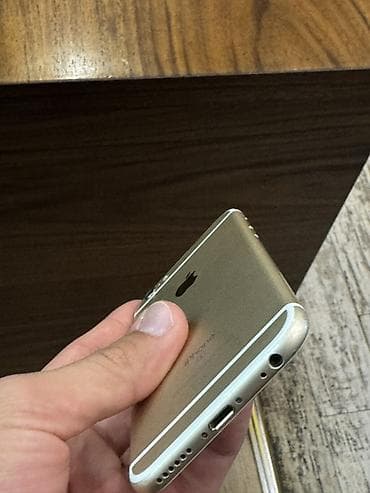 adapter iphone: IPhone 6s, 16 GB, Qızılı, Barmaq izi — 7
