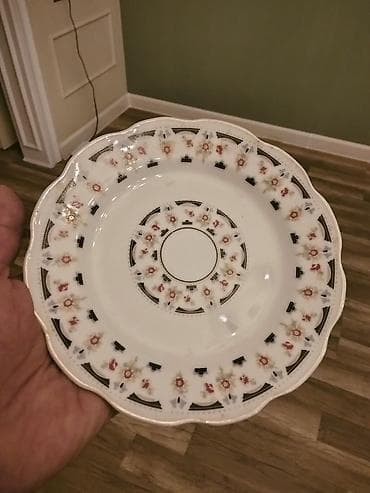 force nabor: Nəlbəkilər, 12 ədədli dəst, rəng - Ağ, Farfor — 1