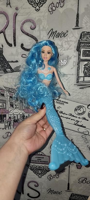 Su pərisi temalı kukla Tort üçün da dekor kimi eləmək olar - Parlaq