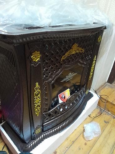 suse stol: Kamin Peçi, yanacaq - Qaz — 3