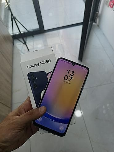 honor 9 d: Samsung Galaxy A25, 128 GB, rəng - Mavi, Barmaq izi — 1