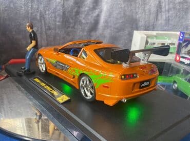 metbex tavan modelleri: Коллекционная модель Toyota Supra A80 Orange 1995 Jada Toys Art — 21
