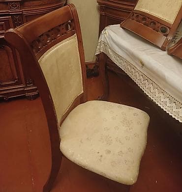 taxta komod: Klassik yemək otağı mebel dəsti Tərkib: - Uzadılma mexanizmi olan — 2