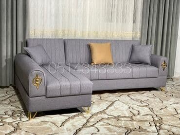 Ev üçün mebel: Künc divan, Yeni, Açılan, Bazalı, Parça, Şəhərdaxili pulsuz çatdırılma — 1