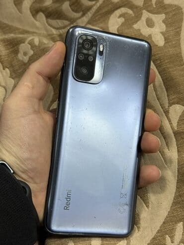 Nokia: Redmi Note 10, 128 GB, rəng - Boz, Sensor — 1