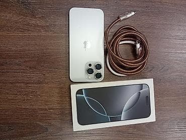 Video oyunlar və konsollar: IPhone 16 Pro Max, 512 GB, Face ID — 1