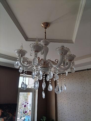 Vazalar: Çılçıraq, 8 lampa, Şüşə — 3