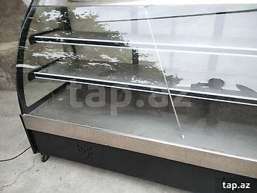 https:promo.bizon.az: Vitrin soyuducusu – 2 metr - Ölçü: 2 m uzunluq - Şüşə ön panel, qövs — 3