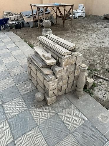 Məhəccərlər: Balyustrada və sütun elementləri dəsti Məhsul təsviri: - Təyinat — 3