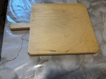 Аксессуары для кухни: Taxta kəsim lövhəsi - Material: tam ağac (təhlükəsiz, qoxusuz, bıçaq — 4