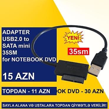 komputer seti: USB Adapterlər/Konverterlər (Çeviricilər) SAYLA ALANA VƏ USTALARA — 7