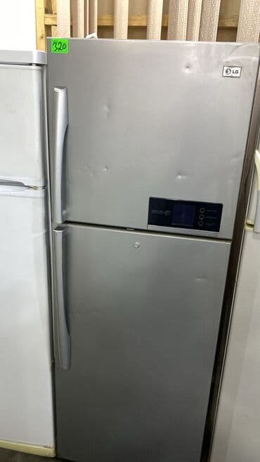 buz aparati: 2 qapılı LG Soyuducu Satılır, rəng - Boz — 1
