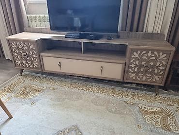 Yeni, Düz TV altlığı, Polkalı, Taxtalı — 3