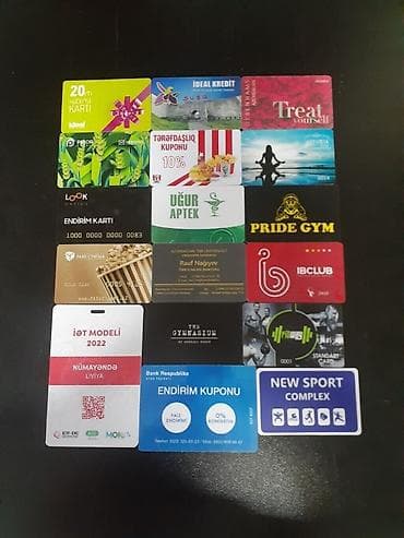 Reklam, çap: Plastik kartların istehsalı və çapı Təklif: - Bank kartı formatında — 3