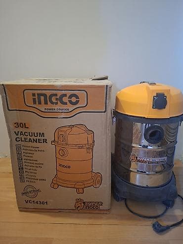 sas: INGCO VC14301 sənaye tipli tozsoran - Tutum: 30 litr paslanmayan — 5