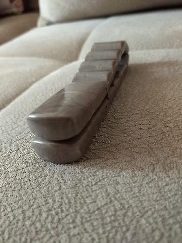 mis qolbaq: Təsbeh təmiz əl işidir uzunluğu 21 sm Təsvir: - Boz-mərmər naxışlı — 3