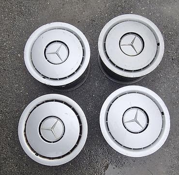 3 təkərli: İşlənmiş Disk təkər Mercedes-Benz 195 / 65 / R 15, 5 Boltlu — 1