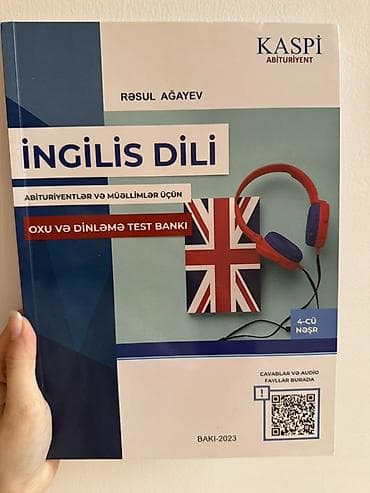 sumkalar 2023: Məhsul: İngilis dili – Oxu və Dinləmə Test Bankı Müəllif: Rəsul Ağayev — 4