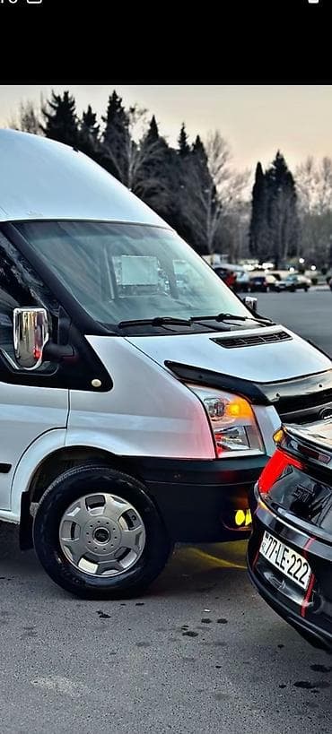 ford transit muherrik: Ford Transit mikroavtobus - Kuzov: yüksək tavanlı, uzun baza - Rəng — 1