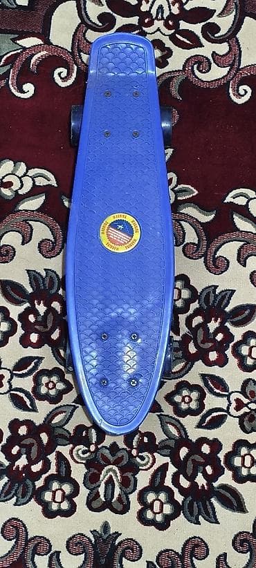 Plastik kruizer tipli skeytbord 2 ədəd di - Rəng: mavi - Gövdə