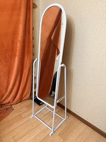 dekor guzgu: Güzgü Döşəmə üstü, Oval, Sadə, Çərçivə ilə — 1