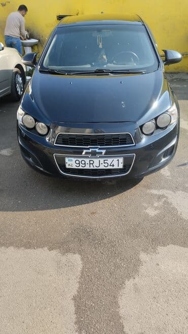 turbo az vilis: Chevrolet Aveo sedan – qara rəng, 4 qapı, AZ nömrə nişanı 99-RJ-541 — 5