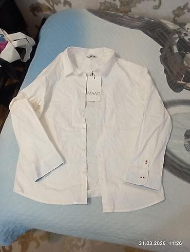 a class makasin: MAAG ağ köynək Rasiyada alınıb uşağa balaca oldu deyə satılır - — 1