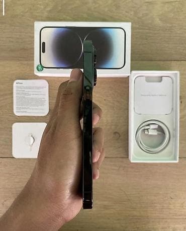 dubay varianti iphone ucuz: IPhone 14 Pro, 128 GB, Qara, Face ID — 2