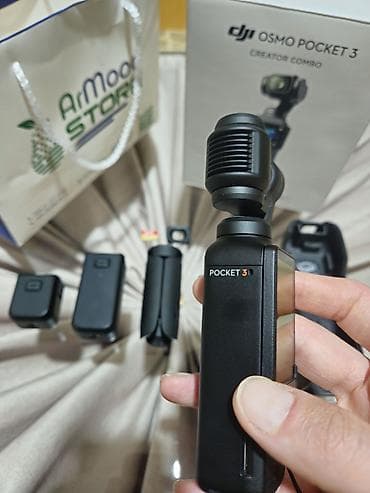 kompüter ekran: DJI Osmo Pocket 3 – Creator Combo Kompakt 3-oxlu stabilizatorlu — 4