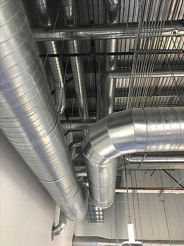 Havalandırma: Məhsul/xidmət: Havalandırma kanalları və montajı Təsvir: - Sənaye — 2