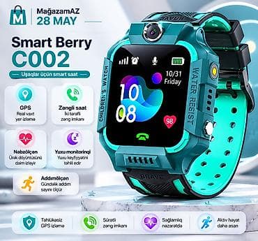 nexus 7: Kateqoriya: Smart saatlar Smart Berry C002 Green – gündəlik istifadə — 1