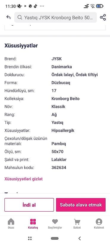 Yuxu üçün Yeni Sadə Lələk, tük Yastıq — 7