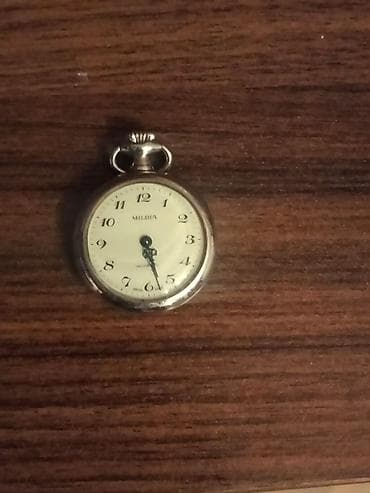 maqnit saatlar: MILDIA mexaniki cib saatı İşləmir,əla vəziyyətdədir - Klassik cib — 1