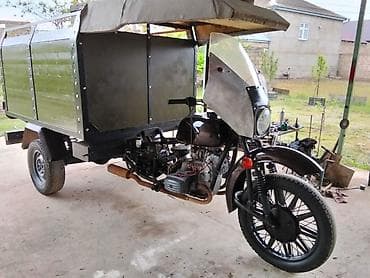 teze teker: Yükdaşıma üçün xüsusi yığılan üçtəkərli motosiklet (trike) - Güclü — 1