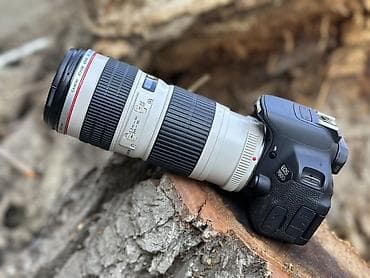 canon 600d купить: Canon EOS 700D + Canon EF 70-200mm f/4L USM telefoto dəsti Məhsul — 2