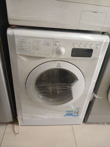 Paltaryuyan maşınlar: Paltaryuyan maşın Indesit, 7 kq, İşlənmiş, Avtomat, Qurutma var, Kredit yoxdur, Ünvandan götürmə, Pulsuz çatdırılma, Ödənişli çatdırılma