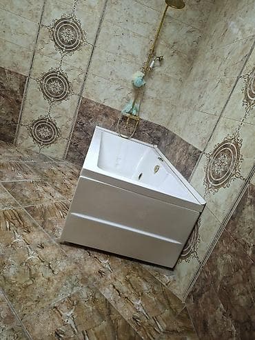 desti: Hidromassajlı akril vanna - Material: parlaq ağ akrildən, istiliyi — 1