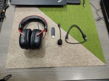 qulaqciq temiri: İşlənmiş Simsiz (Bluetooth) Qulaqcıqlar, HyperX, rəng - Qara — 3