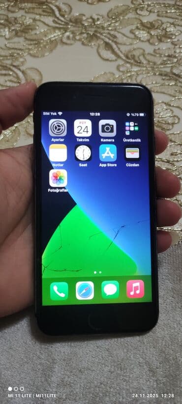 barter telefonla: IPhone 7, 32 GB, Qara — 1