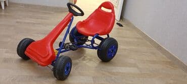 Uşaq pedallı qokardı (go-kart) - Pedallı ötürmə: zəncirli sistem, iki