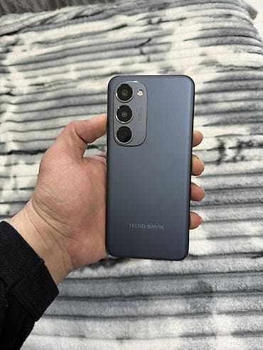 nova 9 se: Tecno Spark, 256 GB, rəng - Qara, Simsiz şarj — 5