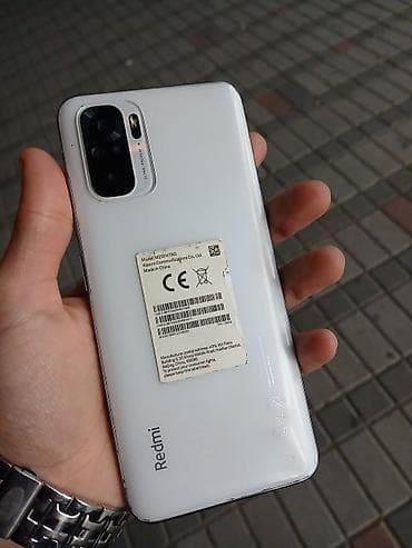 xiaomi redmi note 9 's: Redmi Note 10S, 128 GB, rəng - Ağ, Barmaq izi — 1