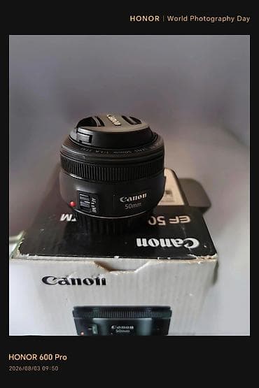 iphone 13 14: Canon EF 50mm f/1.8 STM obyektiv demek olarki istifade olunmayib. 550 — 8