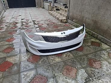 kia optima bufer: Kia Optima üçün ön bamper (orijinal) - Rəng: ağ - Komplekt: bamper — 1