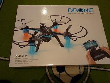Kvadrakopter “DRONE” – 2.4GHz uzaqdan idarəetmə ilə Xüsusiyyətlər: - — 3