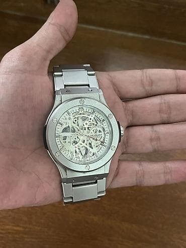 Smart saatlar: Qol saatı, Hublot, rəng - Gümüşü — 4