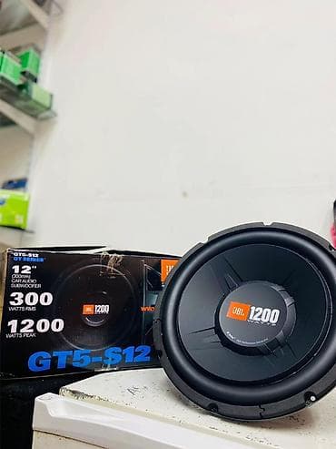 ipad air 3: JBL GT5-S12 avtomobil subvuferi
1200wat✅
300rms✅ — 2