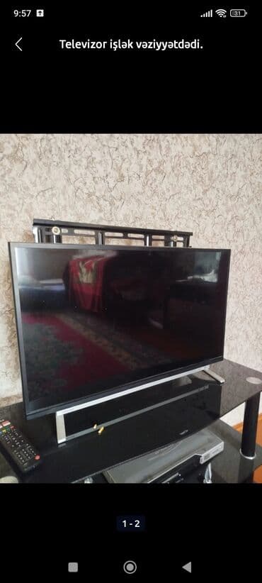 запчасти для стиральных машин: İşlənmiş Televizor Toshiba 32" 4K (3840x2160) — 2