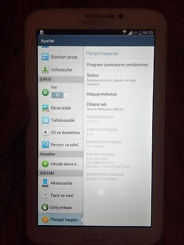 samsung tab: Samsung Galaxy Tab 3 (7.0) – SM‑T211. Tam işlək vəziyyətdədi heç bir — 2